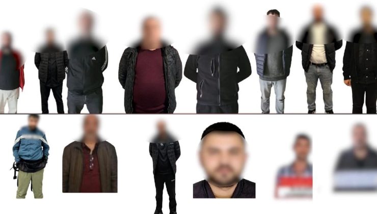 Kırmızı bültenle aranan 14 firari suçlu Türkiye’ye getirildi