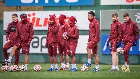 Trabzonspor, Fenerbahçe Maçı Hazırlıklarını Sürdürdü