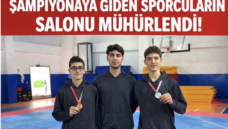 ŞAMPİYONAYA GİDEN SPORCULARIN SALONU MÜH