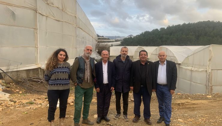 Anadolu Birliği Partisi Alanya İlçe Başkanı Şükrü Güneri’nden Çiftçilere Destek Ziyareti