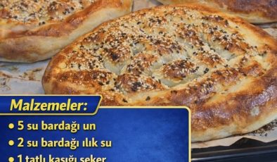 Evde Ramazan Pidesi Yapımı (Tam Kıvamında, Fırın Tadında