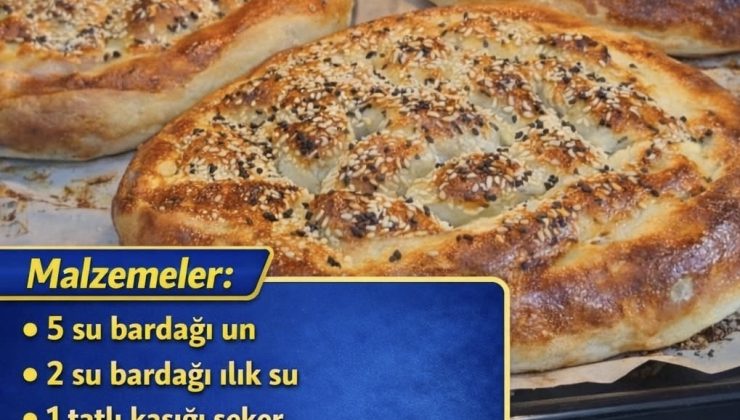 Evde Ramazan Pidesi Yapımı (Tam Kıvamında, Fırın Tadında