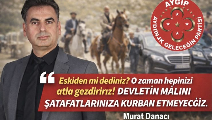 Murat Danacı’dan Sert Mesaj: “Eskiden mi dediniz? O Zaman Hepinizi Atla Gezdiririz!”