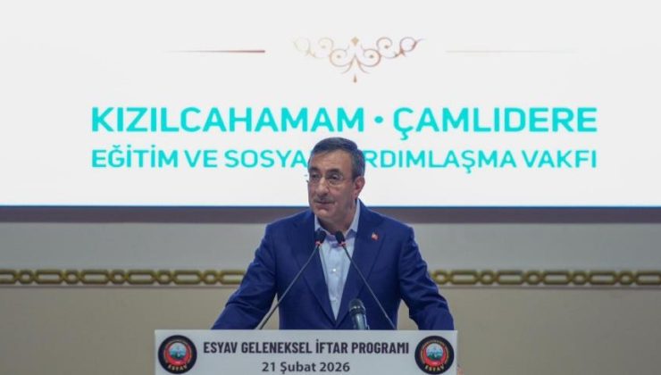 Cumhurbaşkanı Yardımcısı Cevdet Yılmaz: Hem güçlü olacağız, hem haklı olacağız
