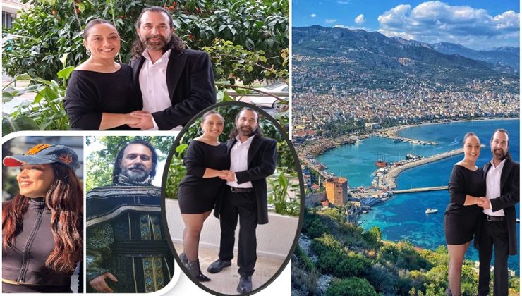 Film için geldikleri Alanya da aşık oldular