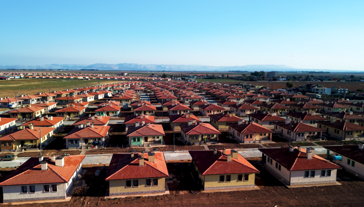 Deprem bölgesinde 65 binin üzerinde köy evi tamamlandı