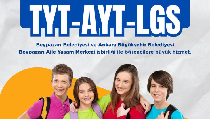 Beypazarı’nda TYT, AYT ve LGS deneme sınavları düzenlenecek