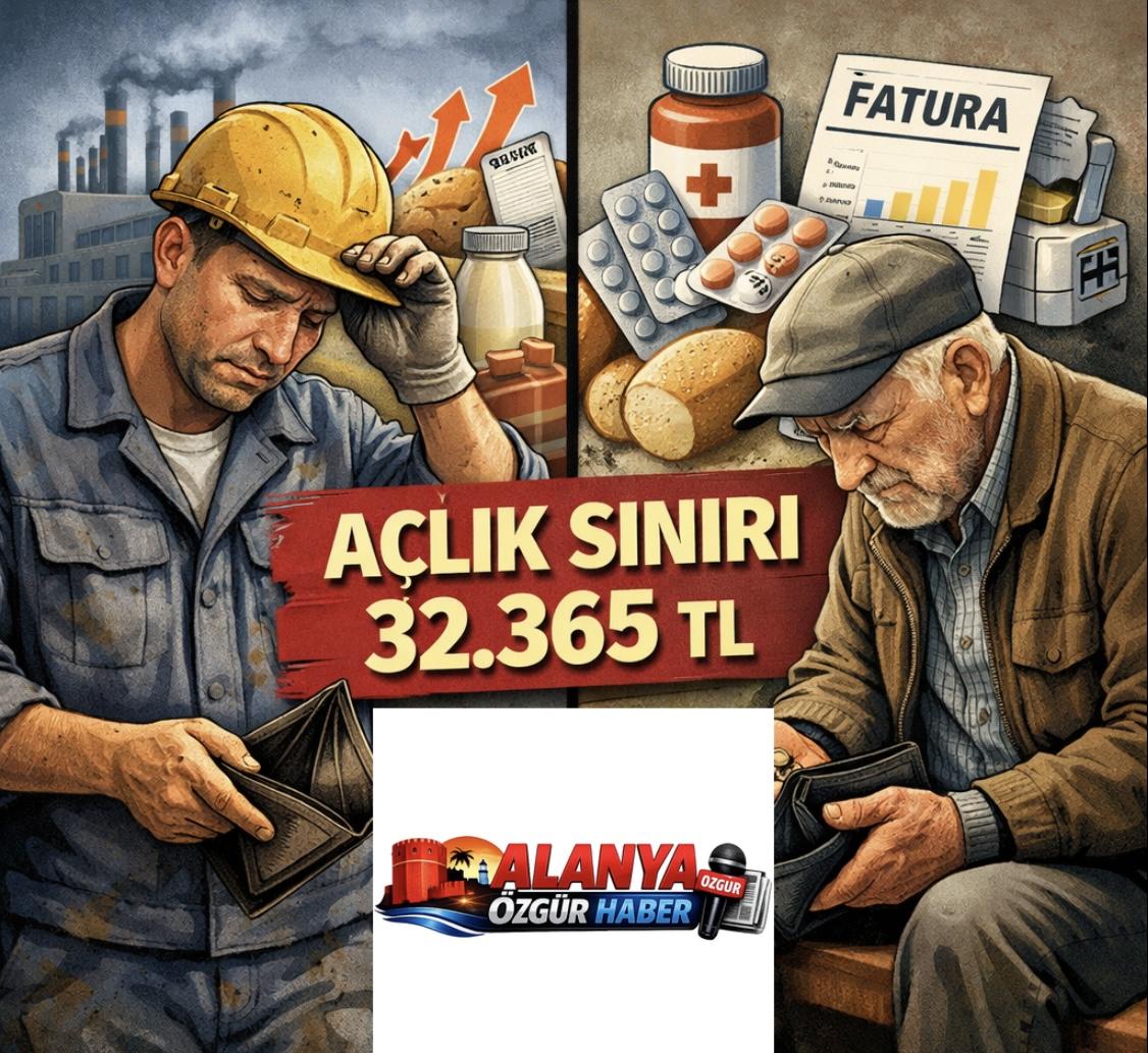 Açlık Sınırı 32 Bin TL’yi Aştı, Yoksulluk Sınırı 105 Bin TL: Türkiye’de Geçim Krizi Derinleşiyor