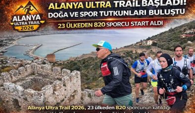Alanya Ultra Trail başladı! Doğa ve spor tutkunları buluştu
