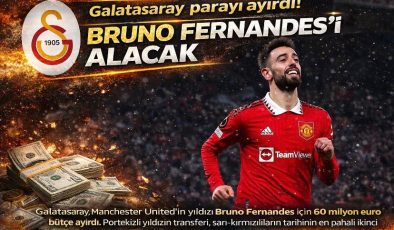 Galatasaray parayı ayırdı! Bruno Fernandes’i alacak