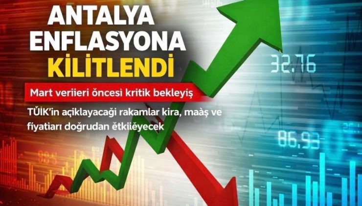 Antalya Enflasyon Verisine Kilitlendi