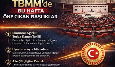 TBMM gündeminde bu hafta neler görüşülecek?i