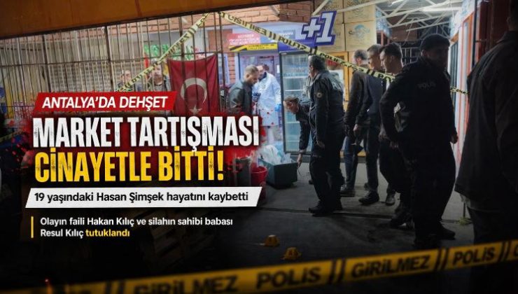 Antalya’da Market Tartışması Cinayetle Sonuçlandı