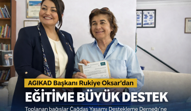 Emekler Yerini Buldu: AGİKAD’dan Eğitime Anlamlı Destek