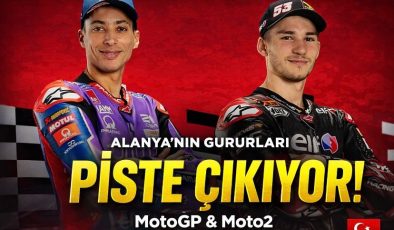 Alanya’nın gururları MotoGP ve Moto2’de piste çıkıyor