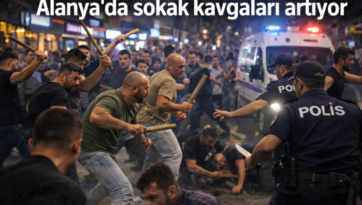 Alanya’da Sokak Kavgaları Artıyor! Turizm Kentinde Asayiş Alarmı