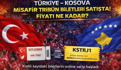 Türkiye – Kosova misafir tribün biletleri satışta! Fiyatı ne kadar?