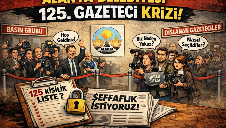 Alanya’da 125 Gazeteci Tartışması: “Biz Neden Yokuz?”