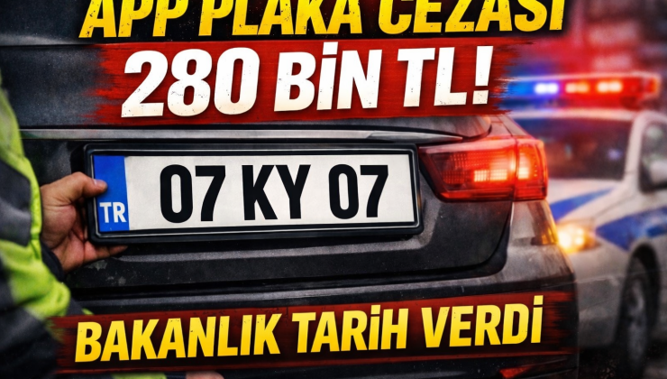 APP PLAKA CEZASI İÇİN SON GÜN: 1 NİSAN