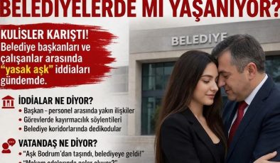 “Aşk artık Bodrum’da değil mi? Belediyelerde mi yaşanıyor?”