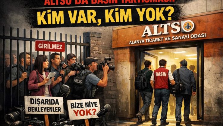 📰 ALTSO’DA BASIN TARTIŞMASI  “KİM VAR, KİM YOK?”