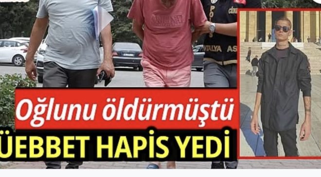 Antalya’da korkunç olay: Öz oğlunu 36 bıçak darbesiyle öldürdü