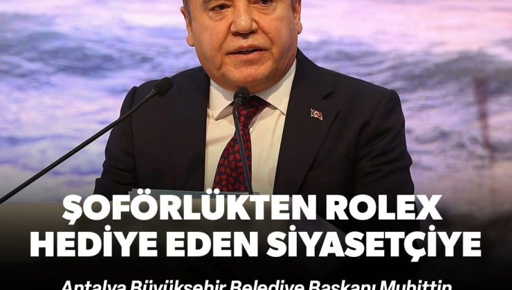 Dolmuş şoförlüğünden bu servet  mühittin böcek in malvarlıgı