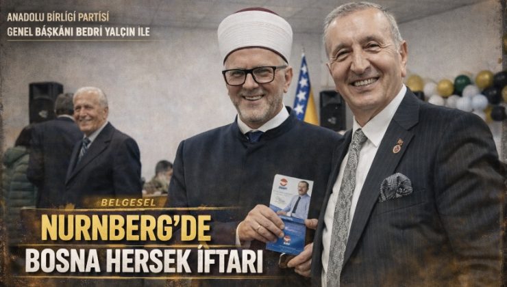 Nürnberg’de Bosna Hersek İftar Programında Önemli Buluşma