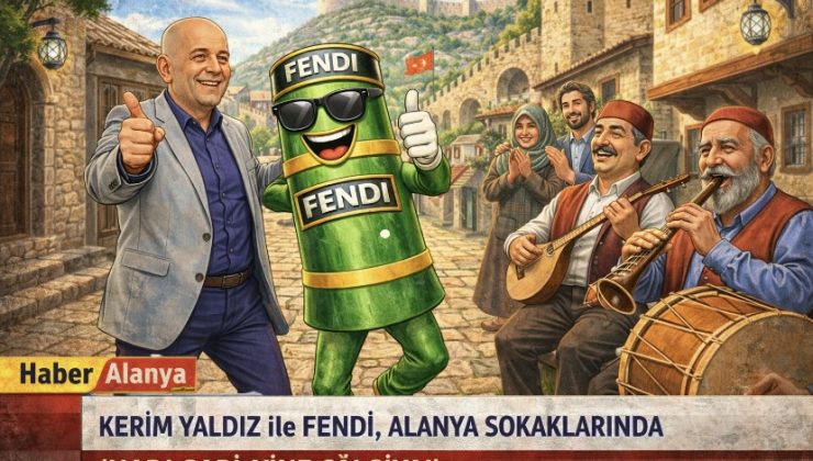 Alanya Sokaklarında Bir Neşe: Kerim Yaldız, Fendi ve Kale Çalgısı