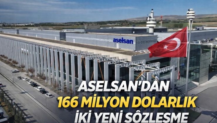 ASELSAN’dan 166 milyon dolarlık iki yeni sözleşme