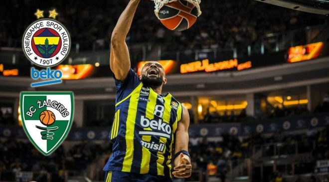 Fenerbahçe Beko – Zalgiris Kaunas maçı ne zaman, saat kaçta hangi kanalda? (EuroLeague 34. maç günü)