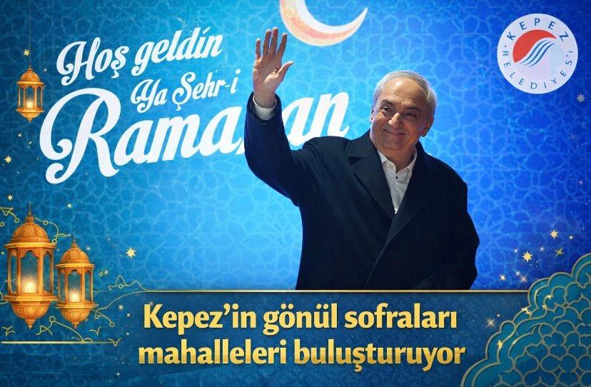Kepez’in gönül sofraları mahalleleri buluşturuyor