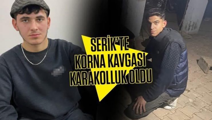 Serik’te “Korna” Tartışması Karakolluk Oldu: İki Genç Birbirini Hırsızlıkla Suçladı
