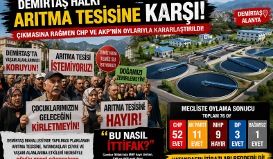 DEMİRTAŞ’TA ARITMA TESİSİ TARTIŞMASI