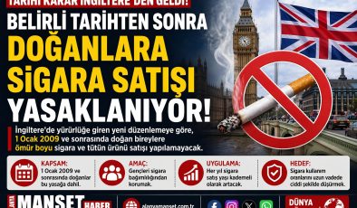 İngiltere’den Sigara Satışına Radikal Karar