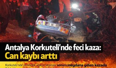 Antalya Korkuteli’nde feci kaza: Can kaybı arttı