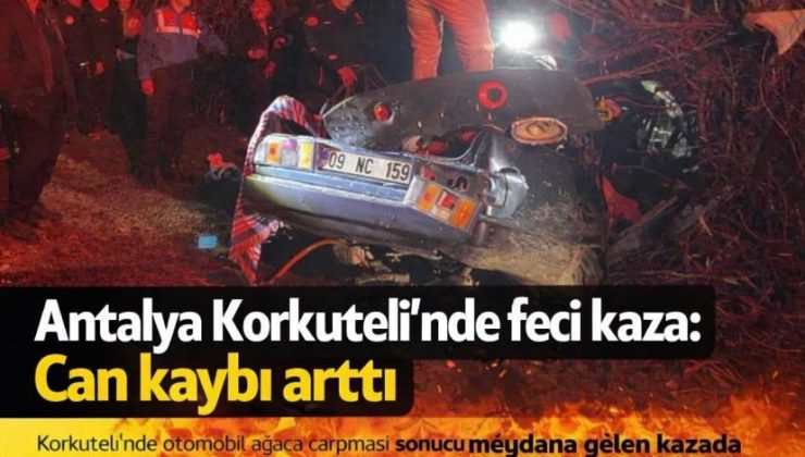 Antalya Korkuteli’nde feci kaza: Can kaybı arttı
