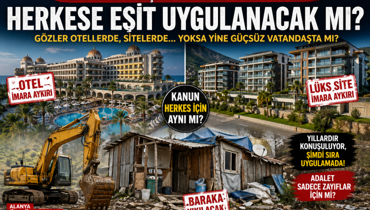 🏗️ ALANYA’DA KAÇAK YAPILARA YIKIM İHALESİ: GÖZLER UYGULAMADA