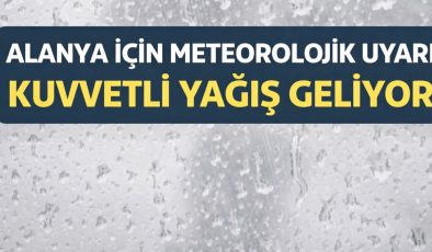 Meteoroloji Genel Müdürlüğü tarafından yapılan son
