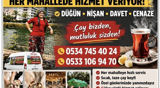 ALANYA’NIN ÇAYCI ABLASI: KRAL ÇAYCI HER MAHALLEDE HİZMETTE! ☕🔥