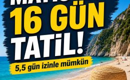 Mayıs ayında izin planlaması yapanlar için dikkat çeken bir fırsat ortaya çıktı.