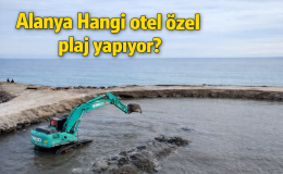 ALANYA’DA TARTIŞMA YARATAN GÖRÜNTÜ