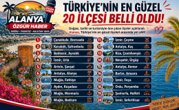 TÜRKİYE’NİN EN GÜZEL 20 İLÇESİ AÇIKLANDI