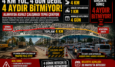 🛣️ “4 KM YOL, 4 GÜN DEĞİL 4 AYDIR BİTMİYOR!