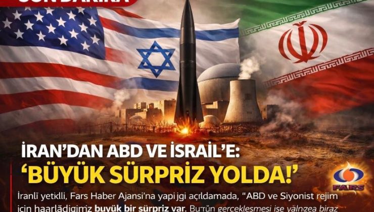 İran’dan ABD ve İsrail’e: “Büyük sürpriz yolda!”