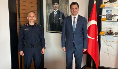 Alanya Cezaevi Jandarma Tabur Komutanı’ndan Anlamlı Ziyaret