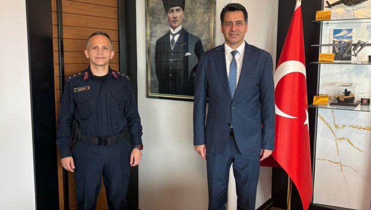 Alanya Cezaevi Jandarma Tabur Komutanı’ndan Anlamlı Ziyaret