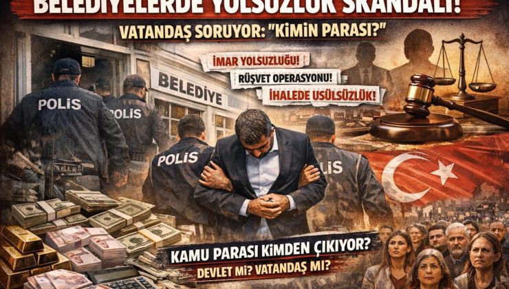BELEDİYELERDE YOLSUZLUK İDDİALARI BÜYÜYOR: VATANDAŞ SORUYOR “KİMİN PARASI?”