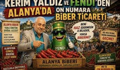 KERİM YALDIZ VE FENDİ’DEN ALANYA’DA ON NUMARA BİBER TİCARETİ