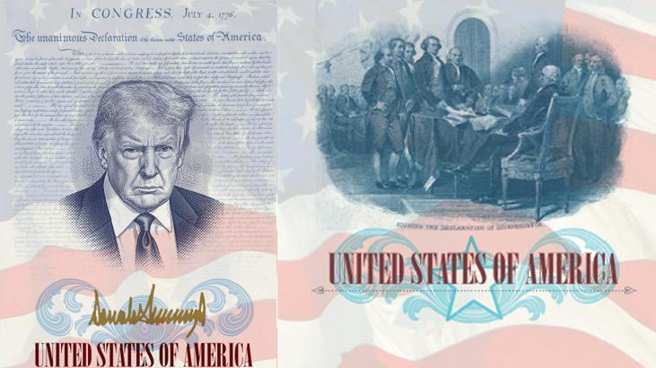 ABD pasaportlarına ‘Trump’ ayarı! ‘250. yıl dönümüne özel’